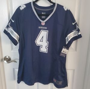 NFL Dallas Cowboys Prescott 4 Nike Jersey